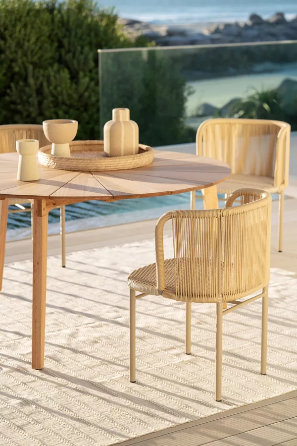 Livi Dining Table - Sunburst 4 Seater - Image 2