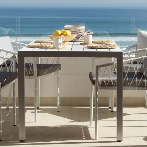 Crystal Dining Table 6 Seater - Image 4